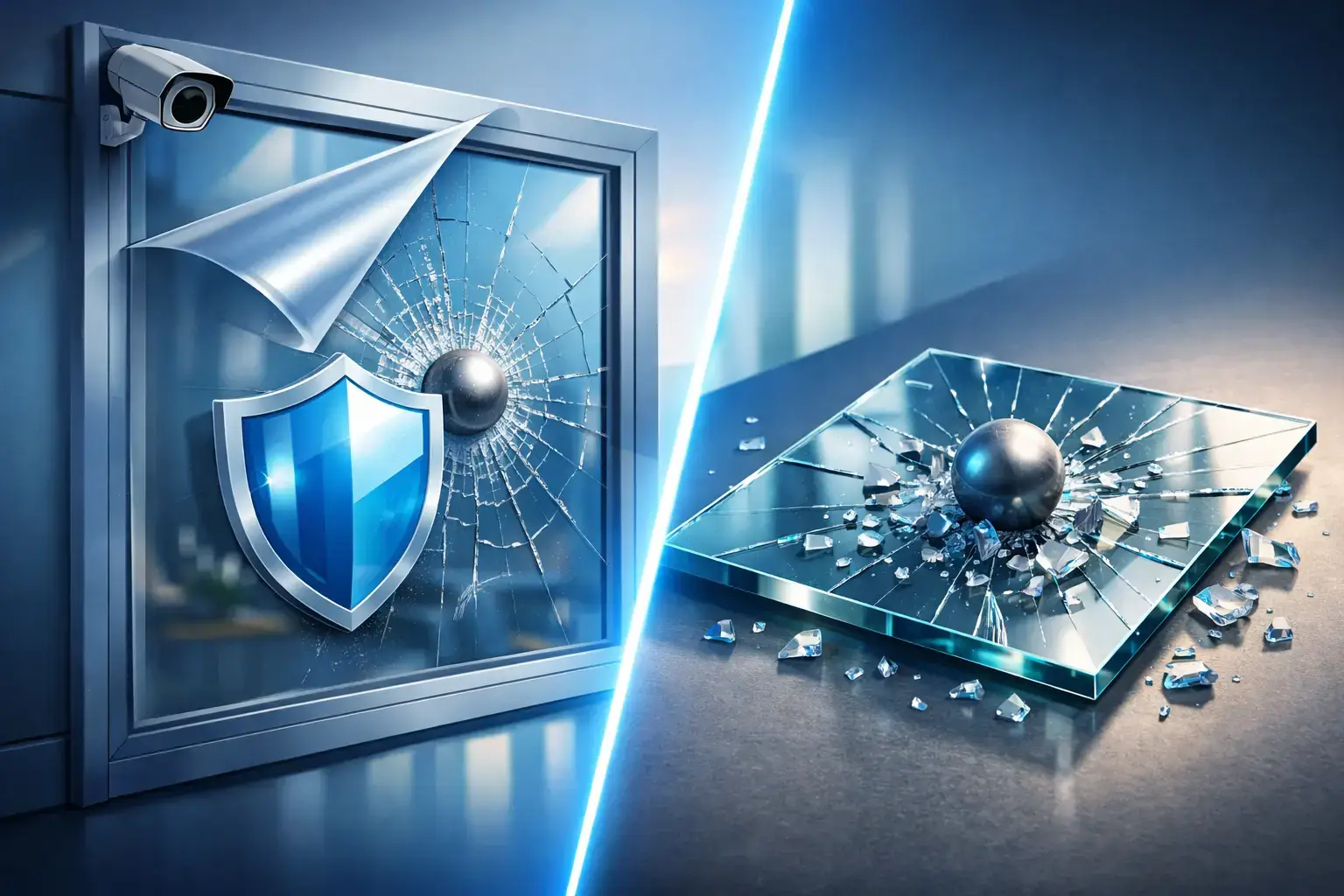 Security Film vs Tempered Glass