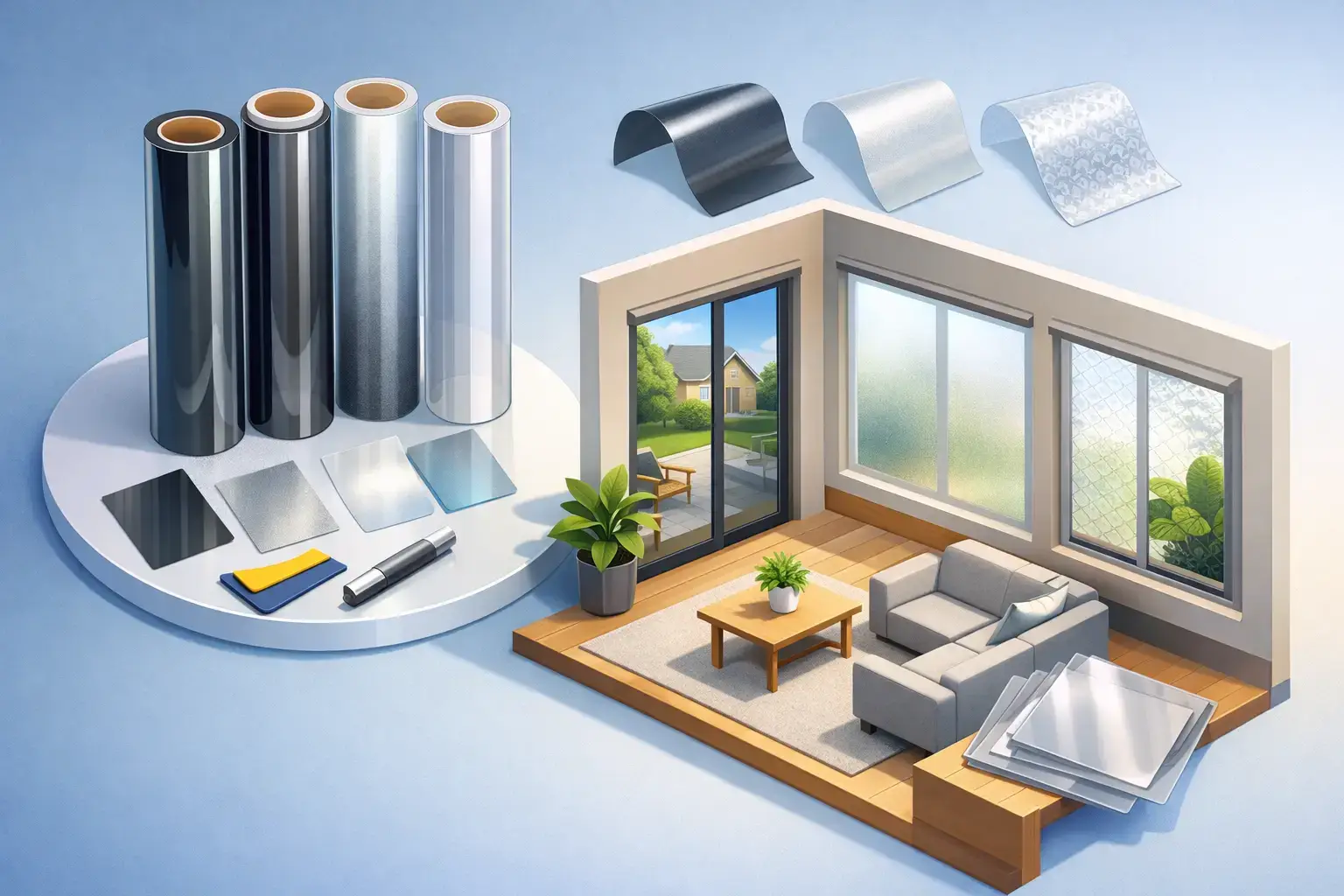 Residential Privacy Film Selection Guide