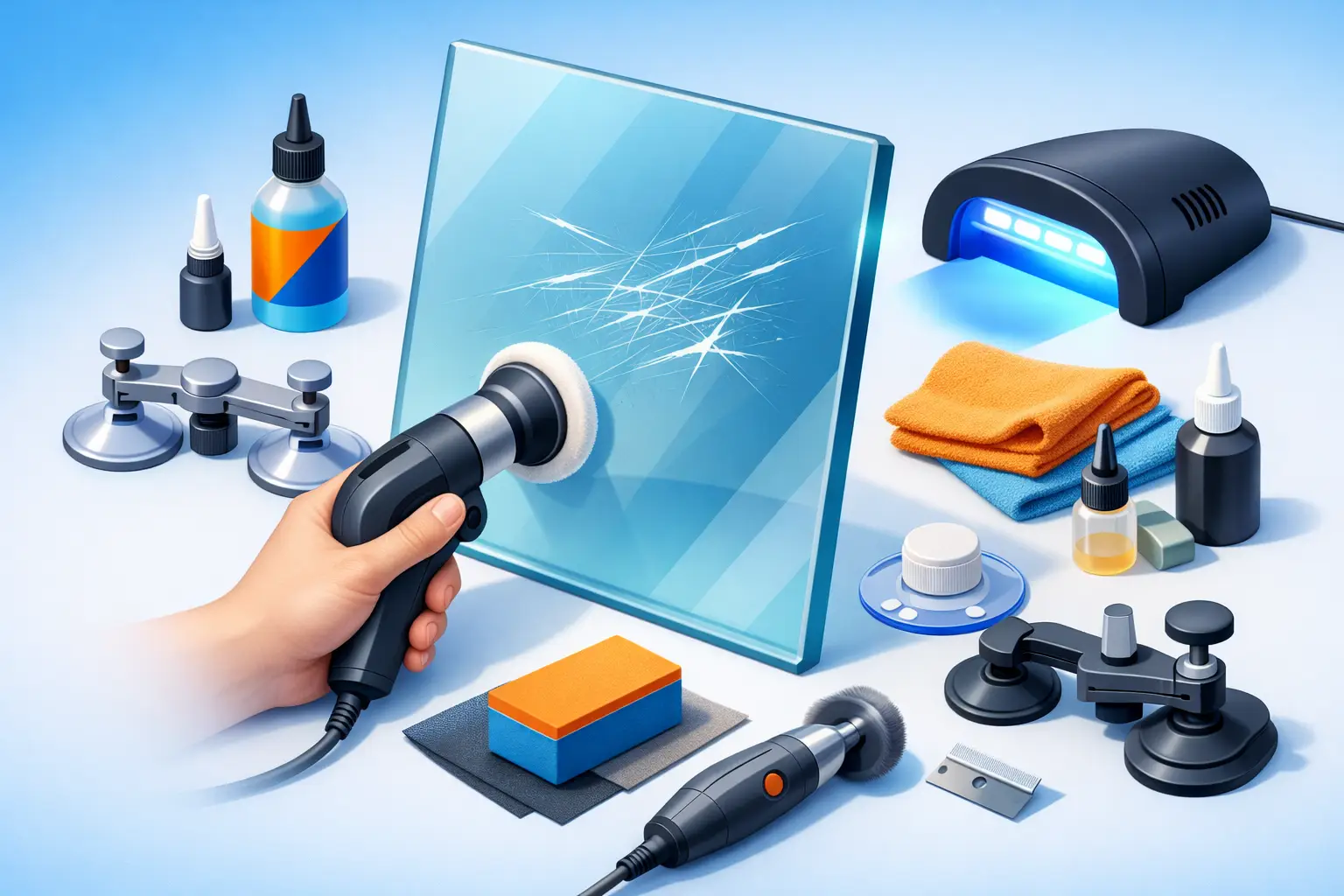 7 Glass Scratch Repair Options That Really Work