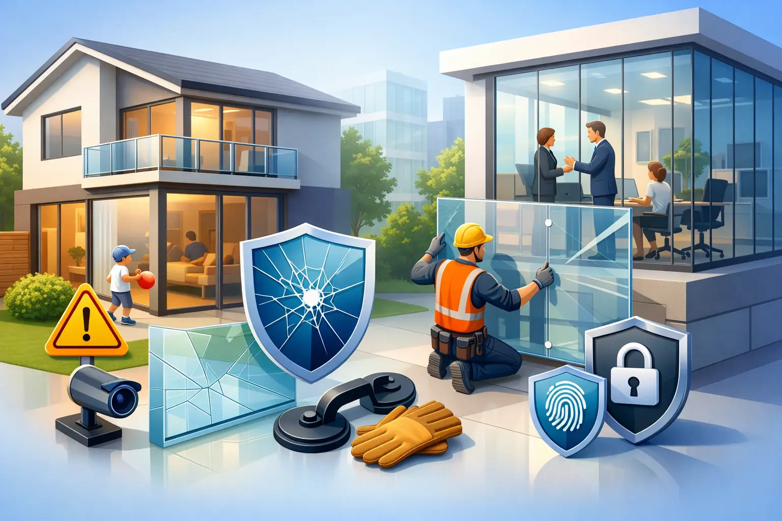 How to Improve Glass Safety in Homes and Businesses