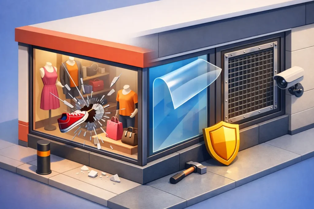 How to Protect Retail Windows From Damage