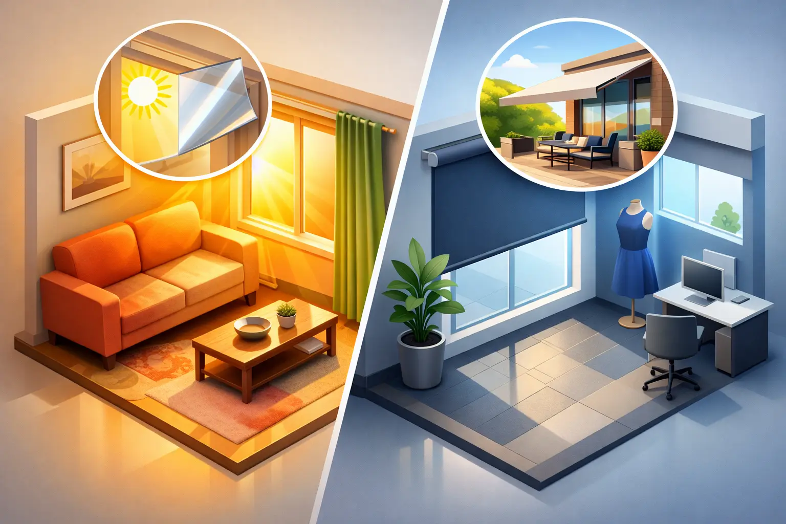How to Stop Sun Fading in Your Home or Business