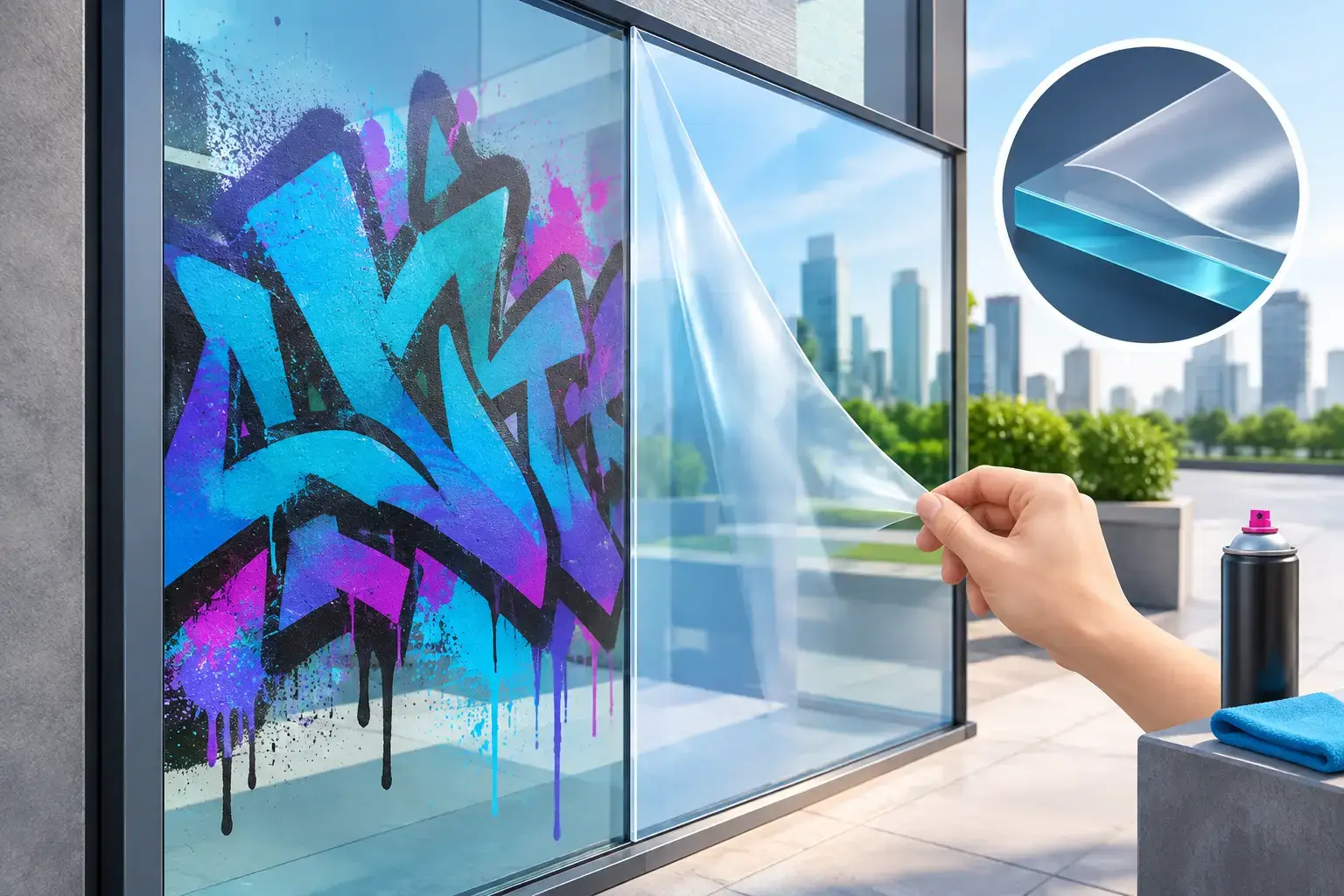 Is Anti Graffiti Film for Glass Worth It?