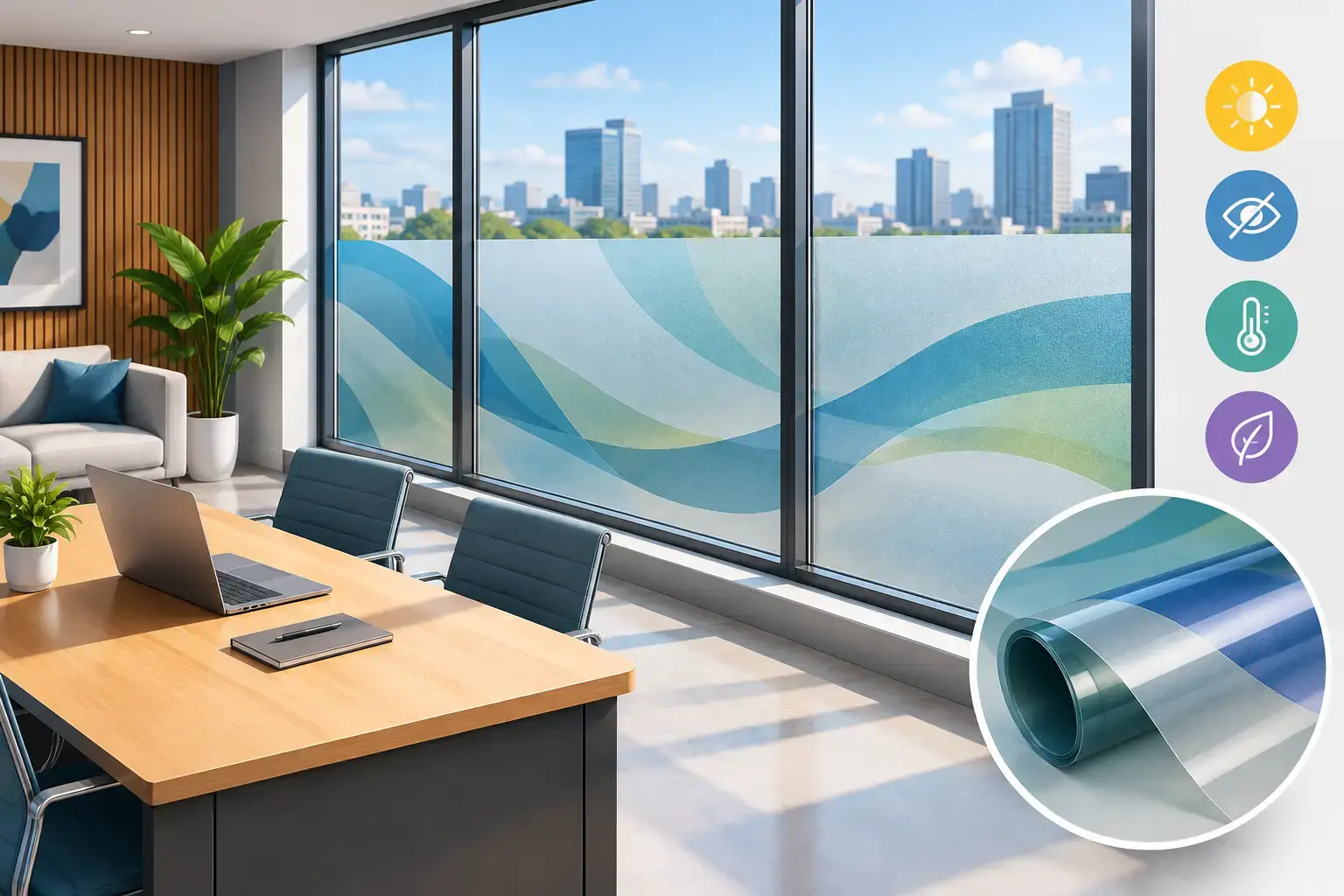 Printed Window Film Benefits for Smarter Spaces